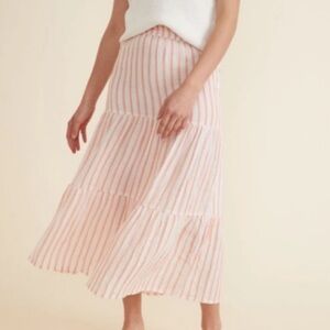Marine Layer Smocked Maxi Skirt